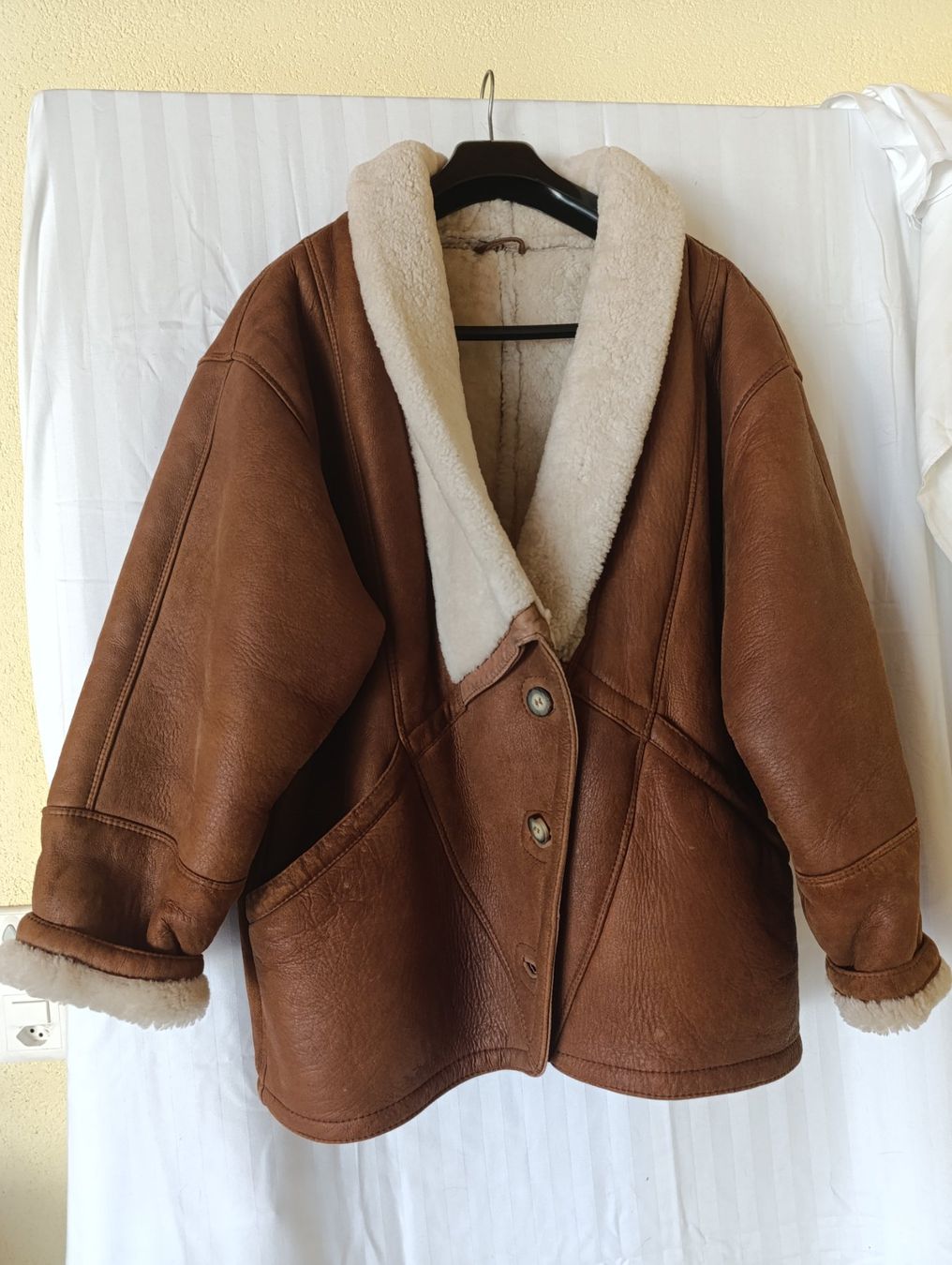 Jacken: Original SHEARLING Lammfelljacke – Gebraucht aus Rüthi (Rheintal) von marycsipet 8