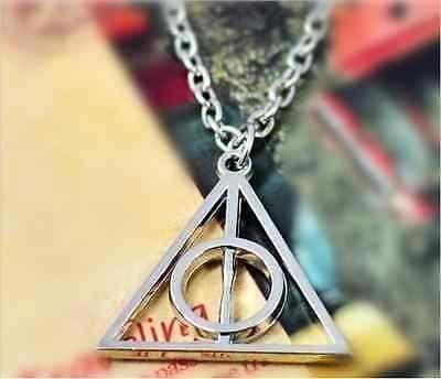 Ketten: Harry Potter Halskette mit Deathly Hallows silbern – Neu und originalverpackt aus St. Margarethen TG von ursk10 2
