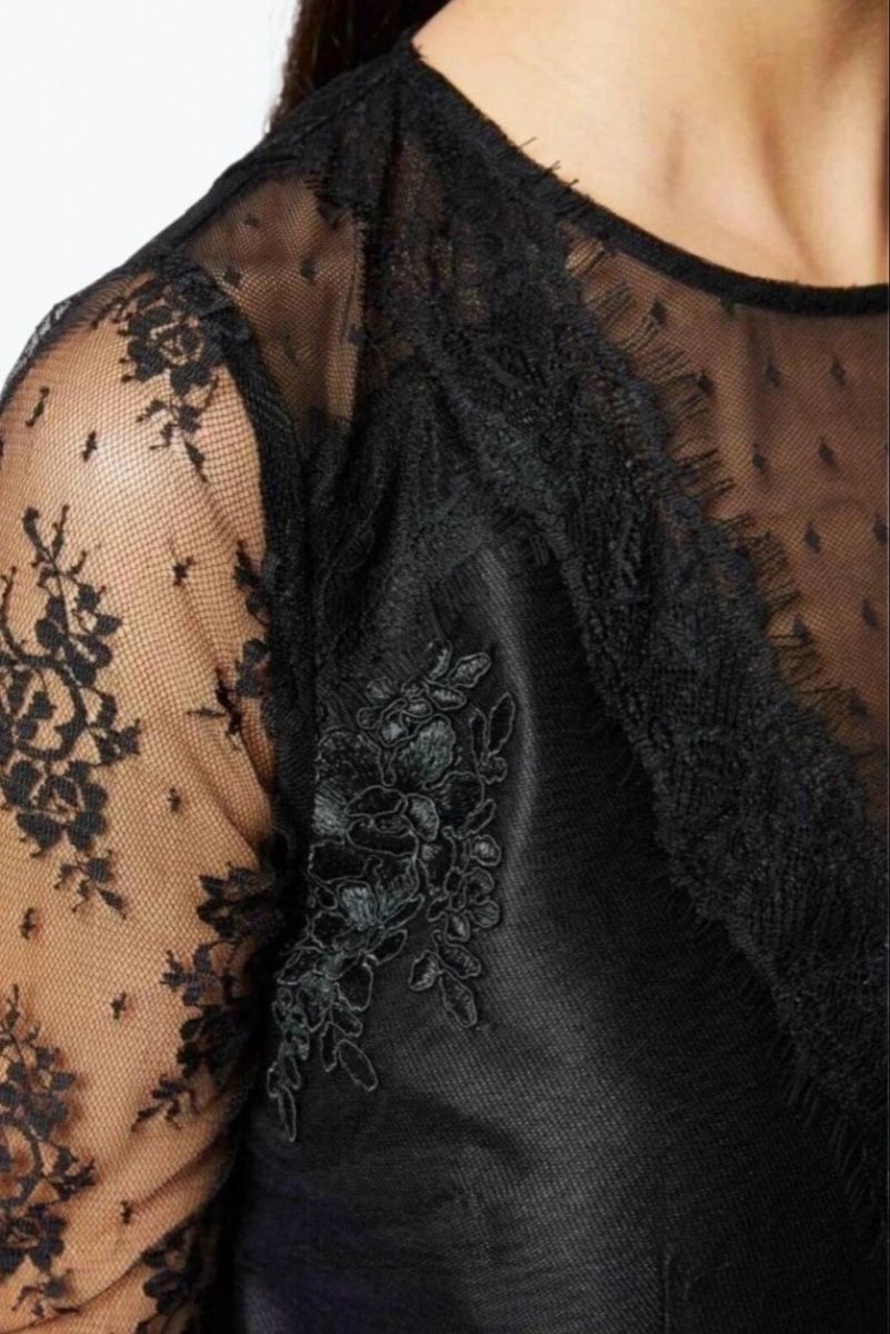 Morgan Vestiti: Robe noire dentelle Morgan – Nuovo (secondo la descrizione) da Chézard-St-Martin venduto da monster2525 3
