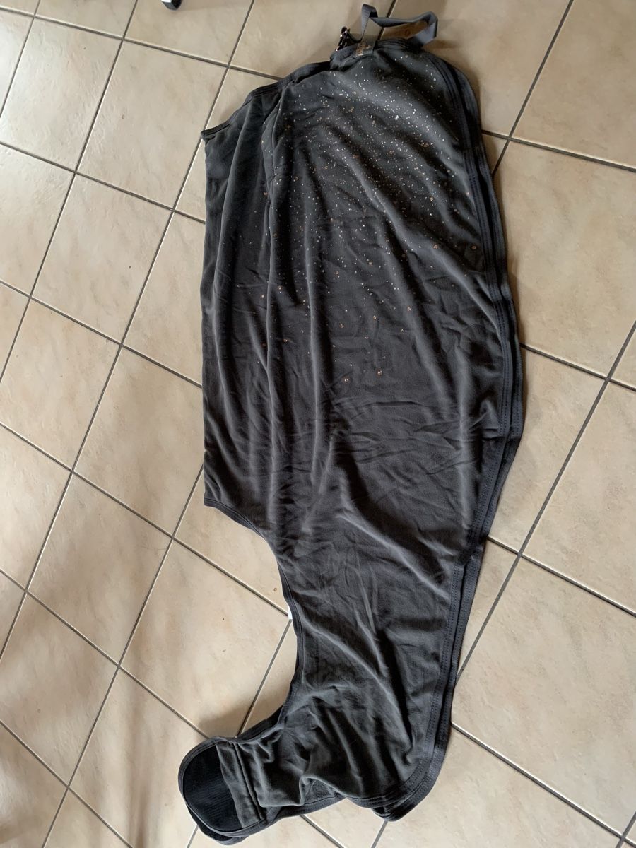Felix Bühler Coperte: Fleece Ausreitdecke Gr. 155 – Usato da Dotzigen venduto da cha_d9ck