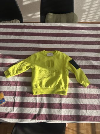 Felpa Iceberg bambino giallo tg 86 18 mesi