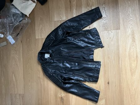 Herren Lederjacke Mango