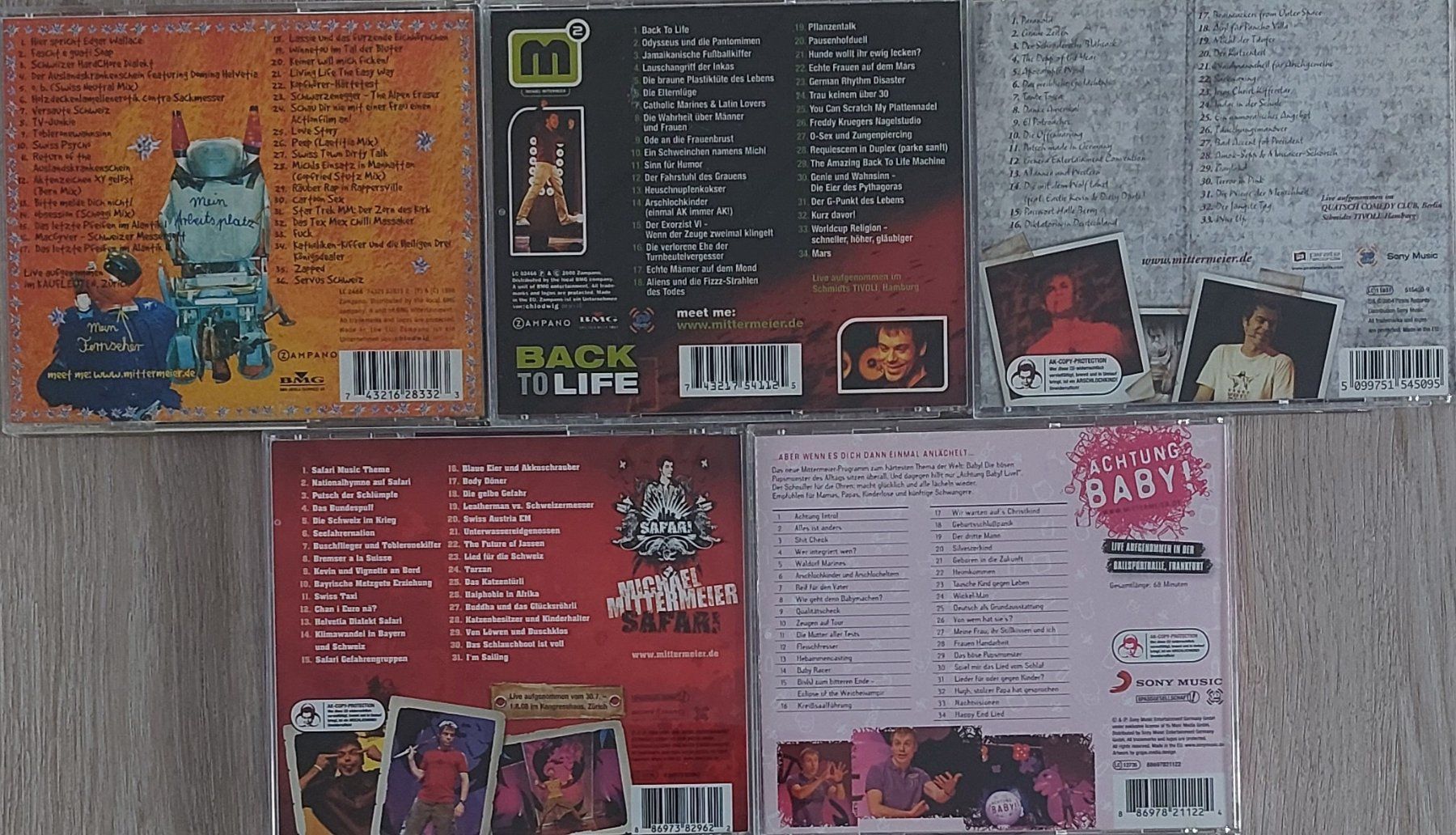 CD: Michael Mittermeier (5 CD's) – Usato da Mellingen venduto da esteini4 1