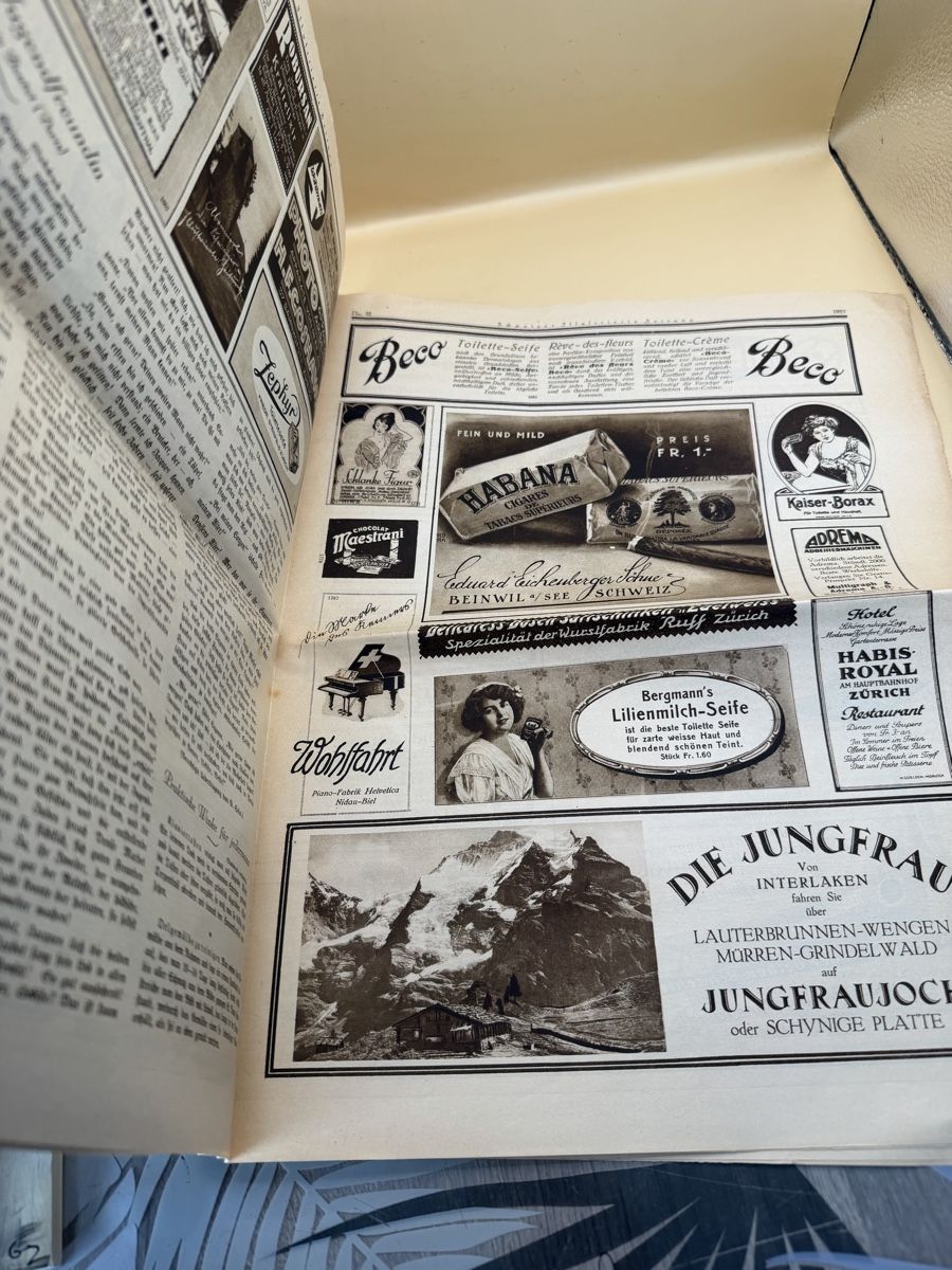 Revues & Magazines: Schweizer Illustrierte Zeitung 1922 Luftfahrt – D'occasion à Genève par sho_67qj 3