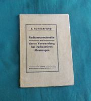 Ernest Rutherford Radiumnormalmasse 1911