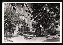 Lugano, Hotel Ariana, Sonniger Winkel im