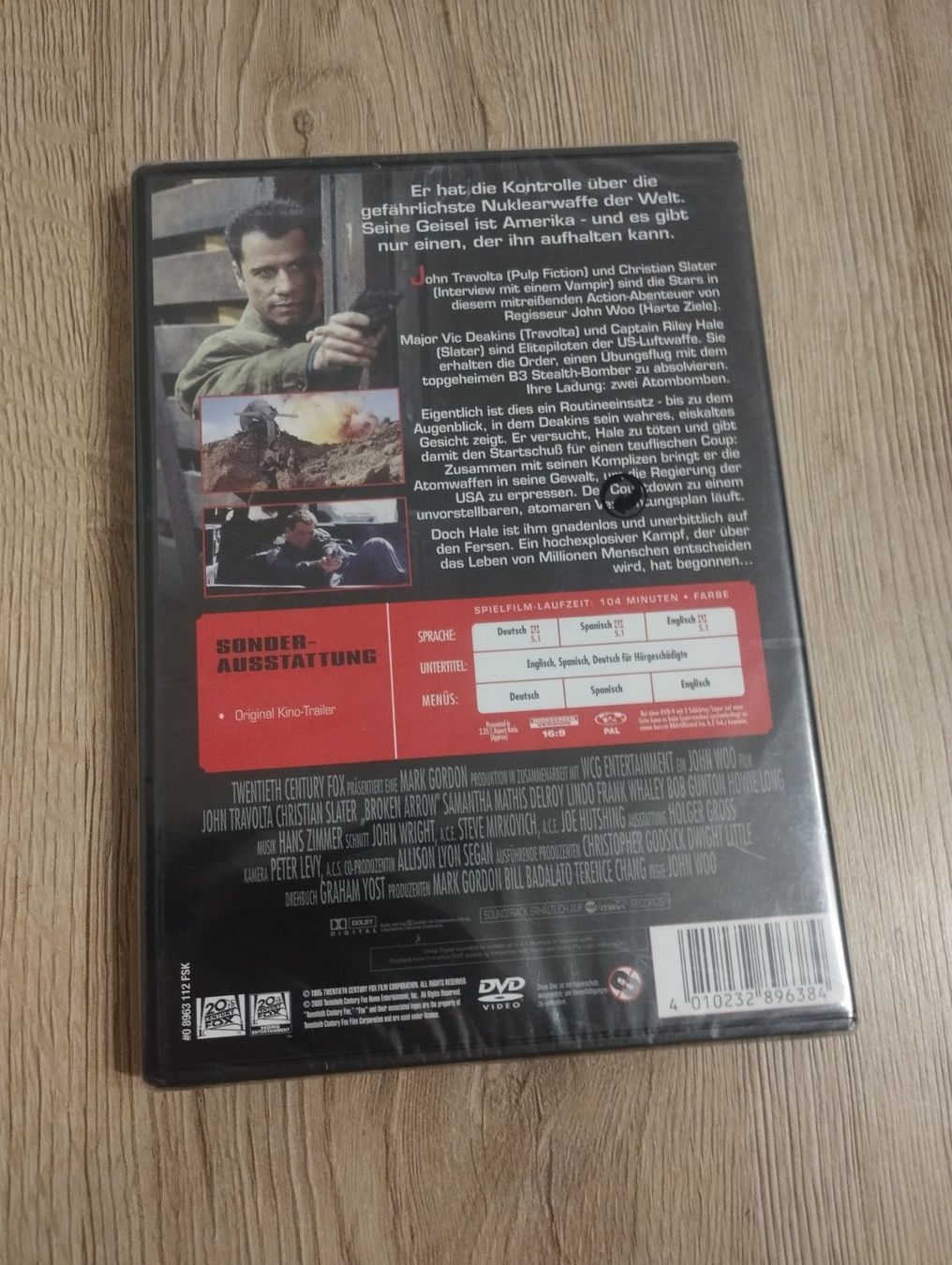 Tutti i DVDs: Operation Broken Arrow Mit John Travolta Christian Slater – Nuovo e nell'imballaggio originale da Steffisburg venduto da AutoFiat 1