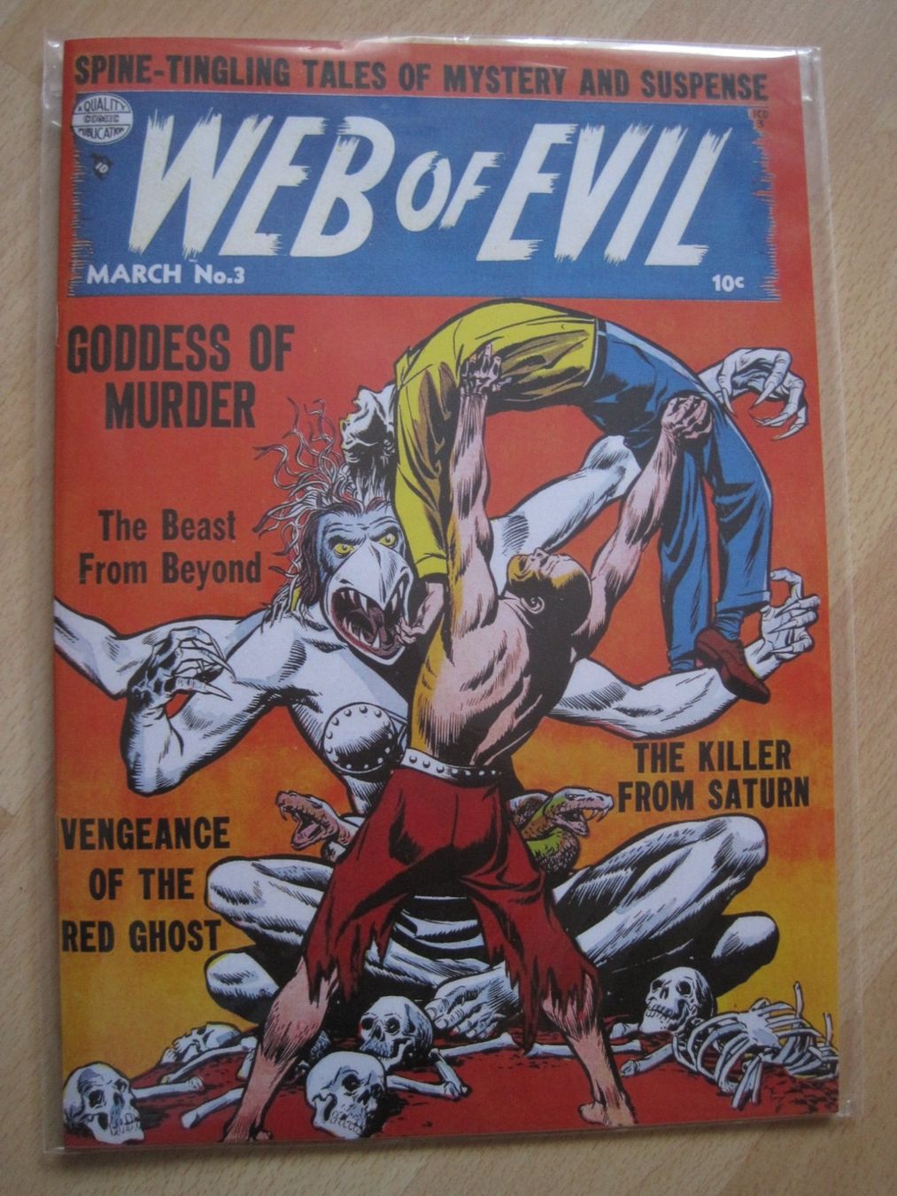 Fumetti: WEB of Evil No 3 Comic Facsimile  TOPP NEU – Nuovo e nell'imballaggio originale da Gossau SG venduto da Noryflory