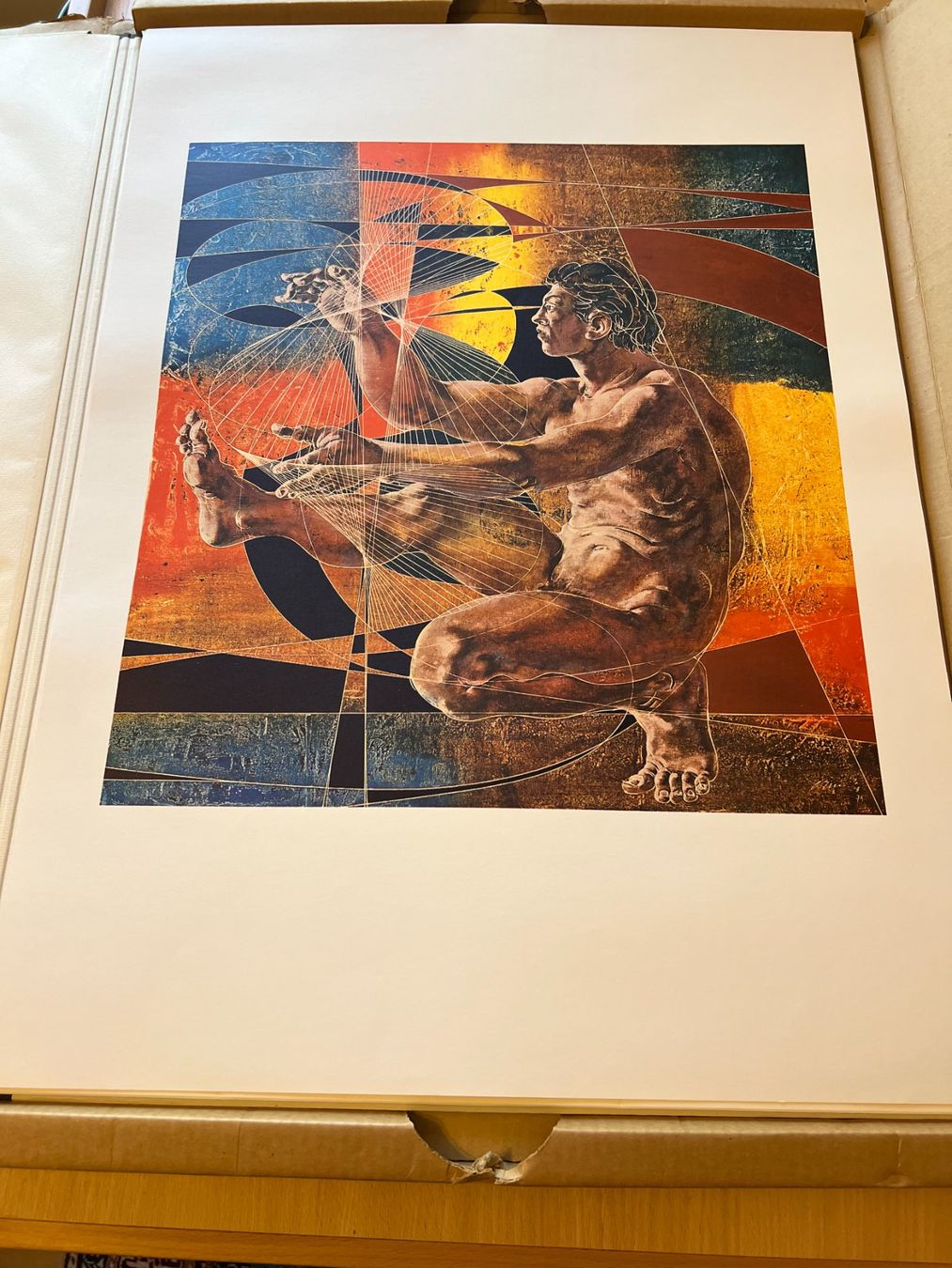 Dipinti: Sechs Tempera-Werke Hans Erni – Nuovo e nell'imballaggio originale da Wettingen venduto da pozza01 7