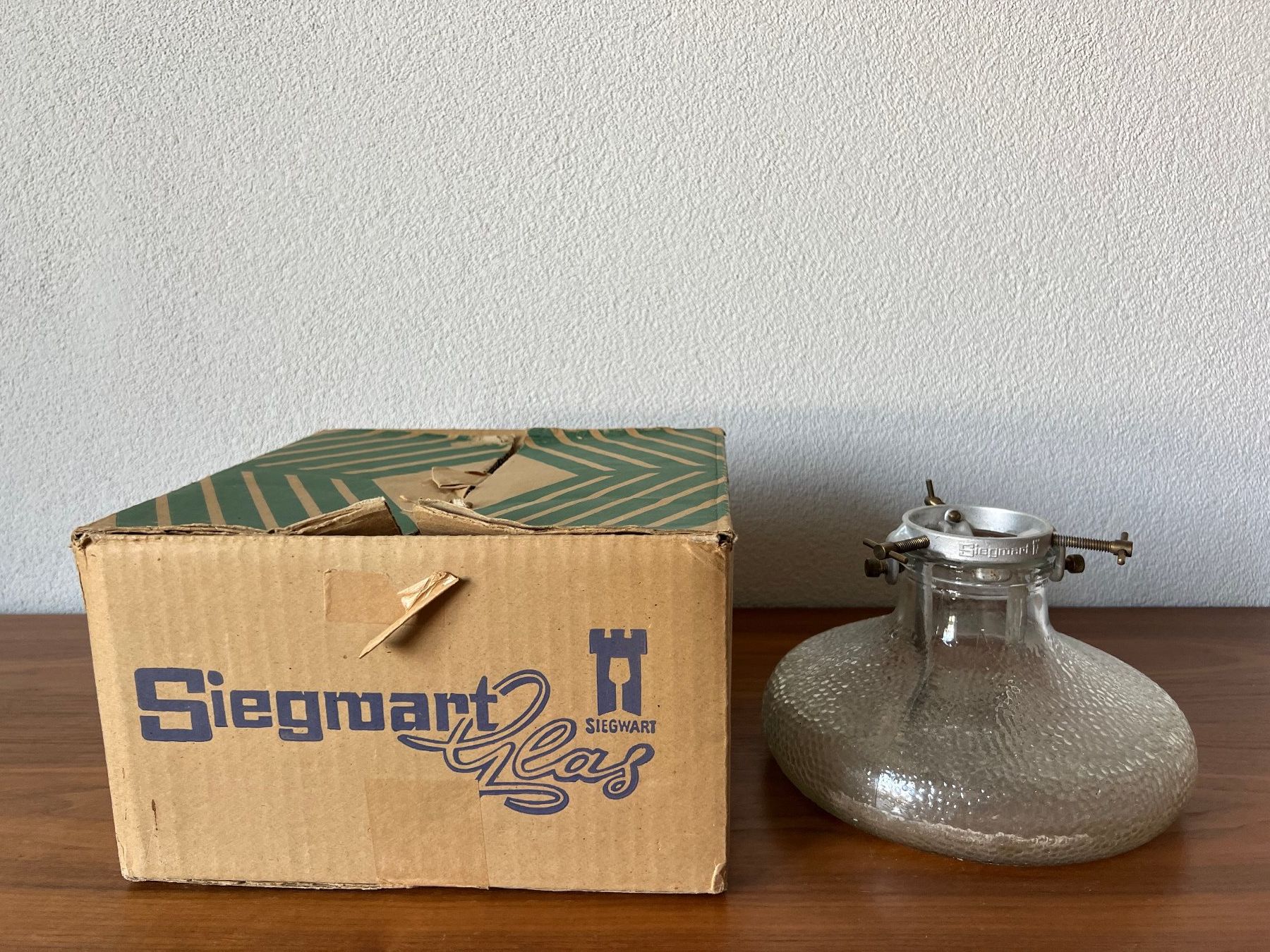 Basi per albero di Natale: Christbaumständer Siegwart Glas – Mit Originalkarton – Usato da Derendingen venduto da emmenwasser 1