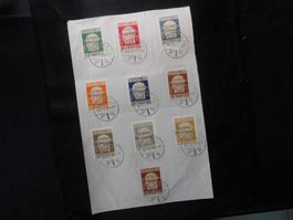 FIUME Mi 114-121 (2x119)  Sammelblatt - 1920