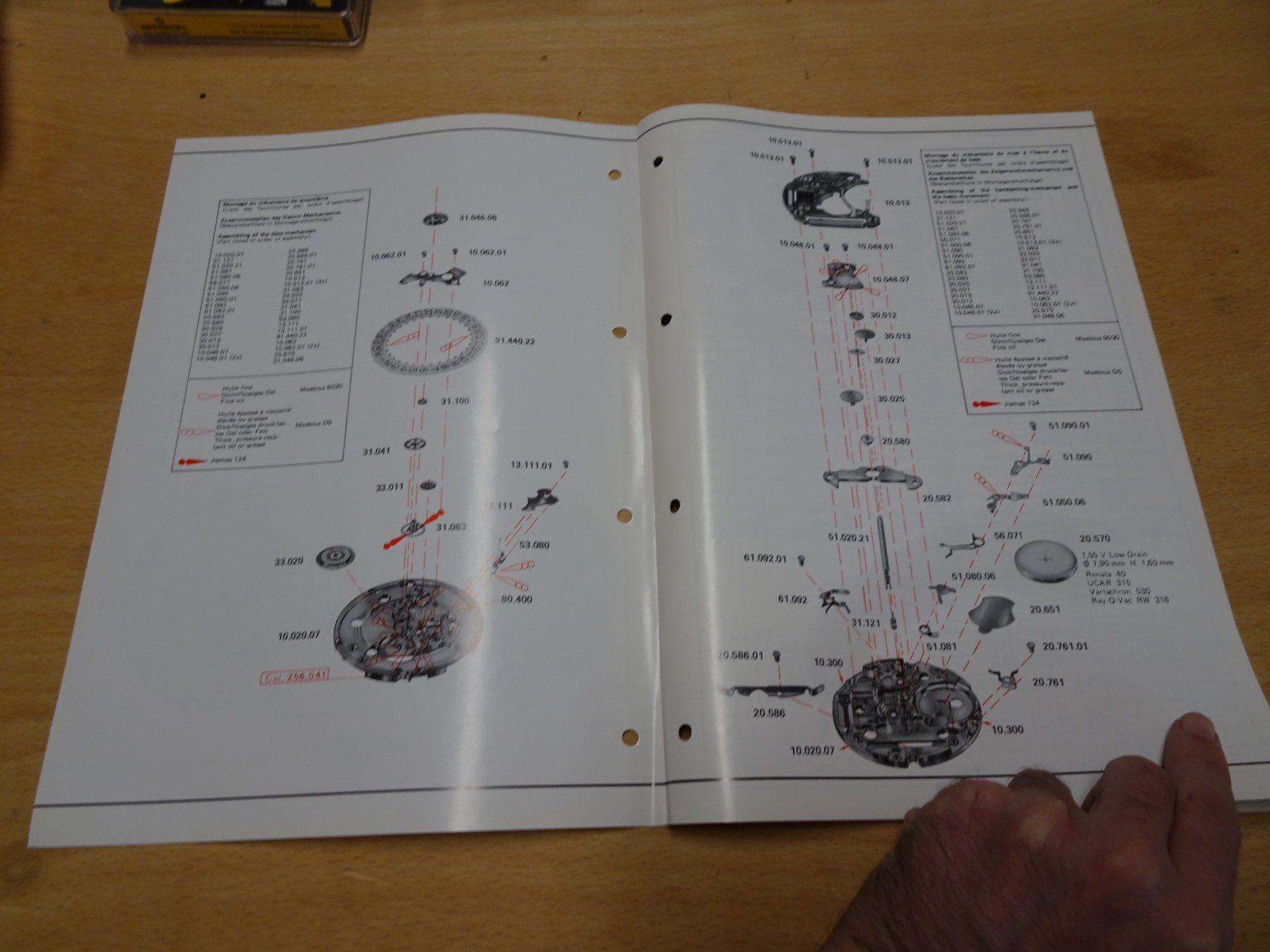 Documenti: ETA Quarzwerke Technische Dokumente – Usato da Winterthur venduto da Sintoras01 5