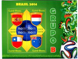 Block "Fussball". Guinea-Bissau.