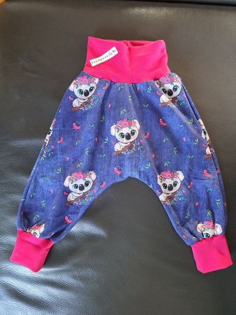 Coole Handmade Pumphose mit Koalas, Gr. 80,    Neu