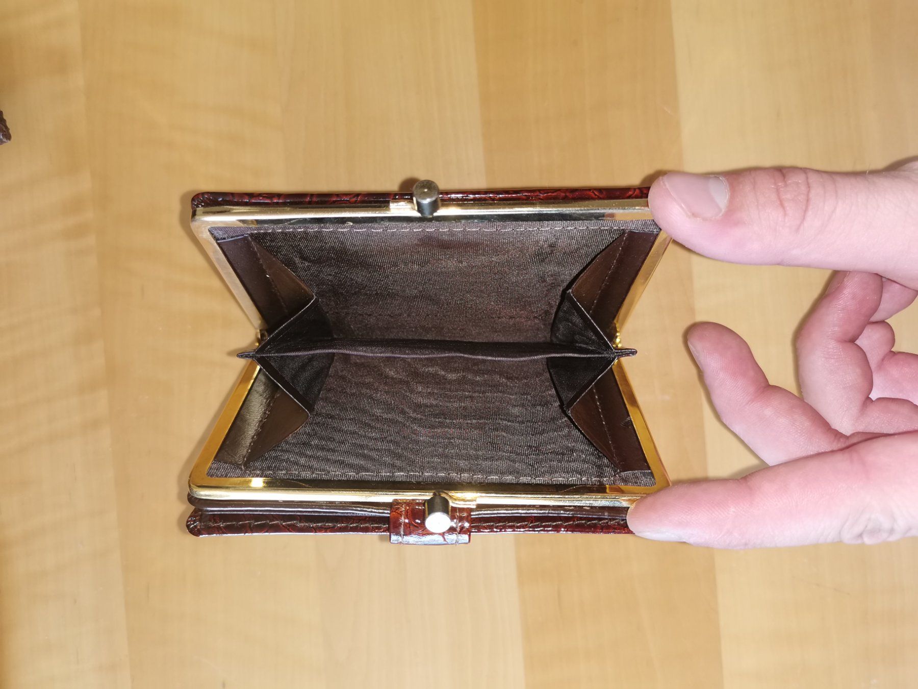 Portamonete: Leder Portemmonaie – Nuovo (secondo la descrizione) da Küssnacht am Rigi venduto da DB_Shop 2