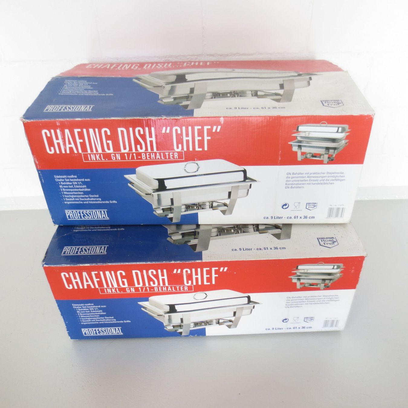 Elettrodomestici da cucina: chafing dish 2Stk. – Usato da Utzenstorf venduto da 3427