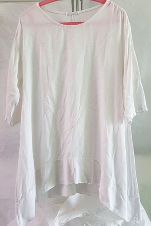 Langes T-Shirt mit halblangen ärmeln Gr. xl