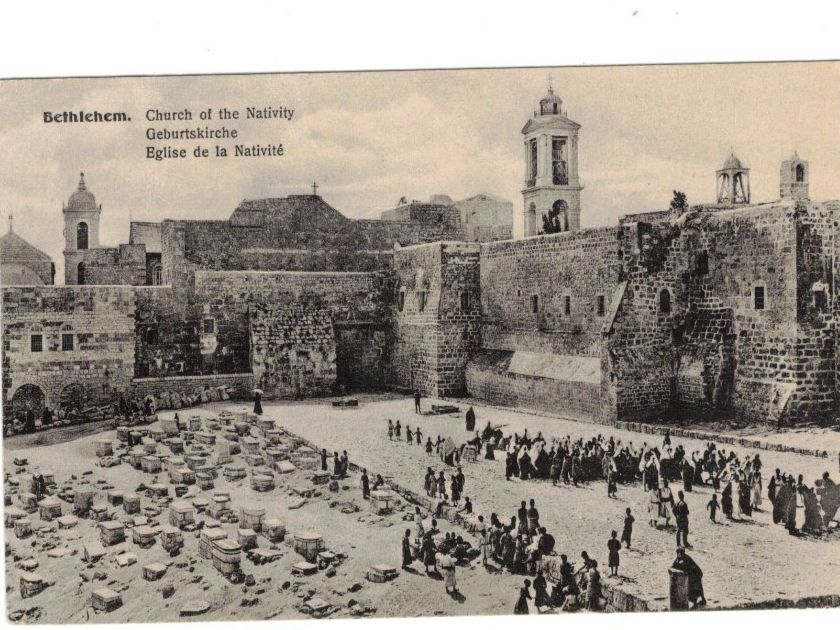 Cartoline postali: Bethlehem Israel Geburtskirche Ansichtskarten Religion – Usato da Widnau venduto da Seppl480