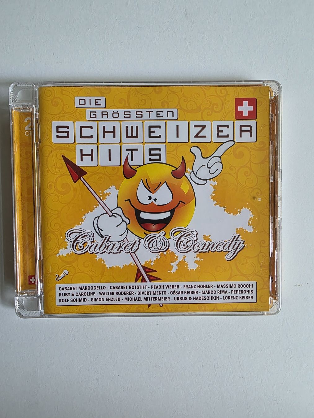 CD: Die grössten Schweizer Hits: Cabaret & Comedy (2 CD-Set)  – Usato da Winterthur venduto da CB_94