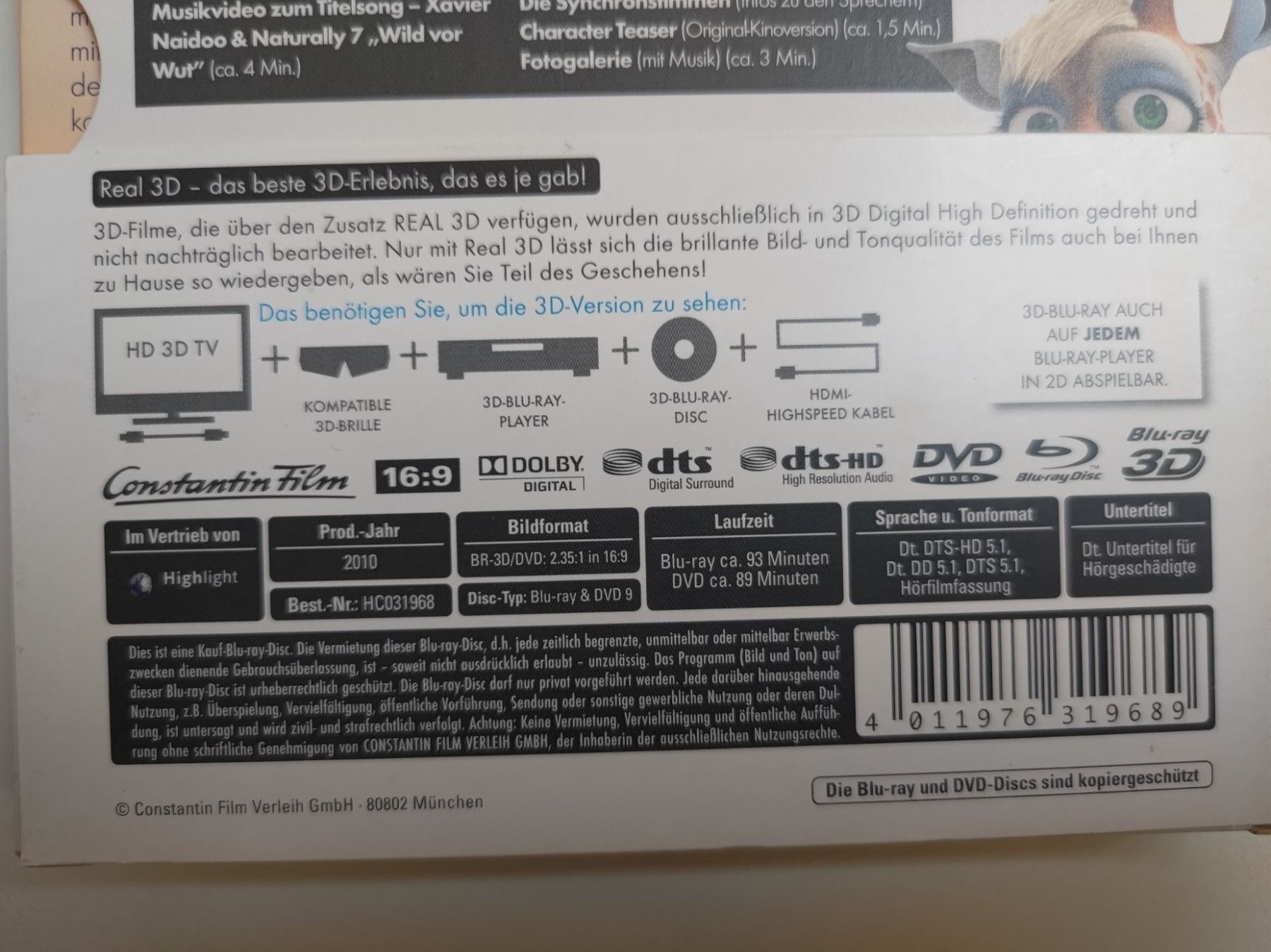 Alle DVDs: Konferenz der Tiere – Gebraucht aus Liestal von Kratzilla 3