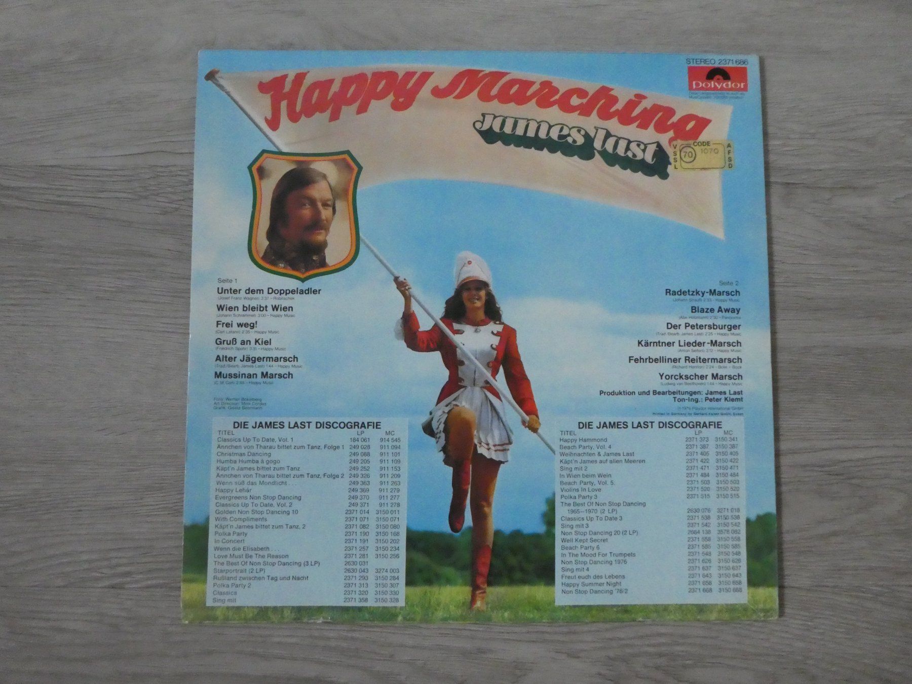 Dischi in vinile: James Last LP, Happy Marching. – Usato da Andelfingen venduto da Annegret06 1