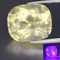 5.07 ct UV REAKTIVER GRANAT GARNET Edelstein sus Afrika