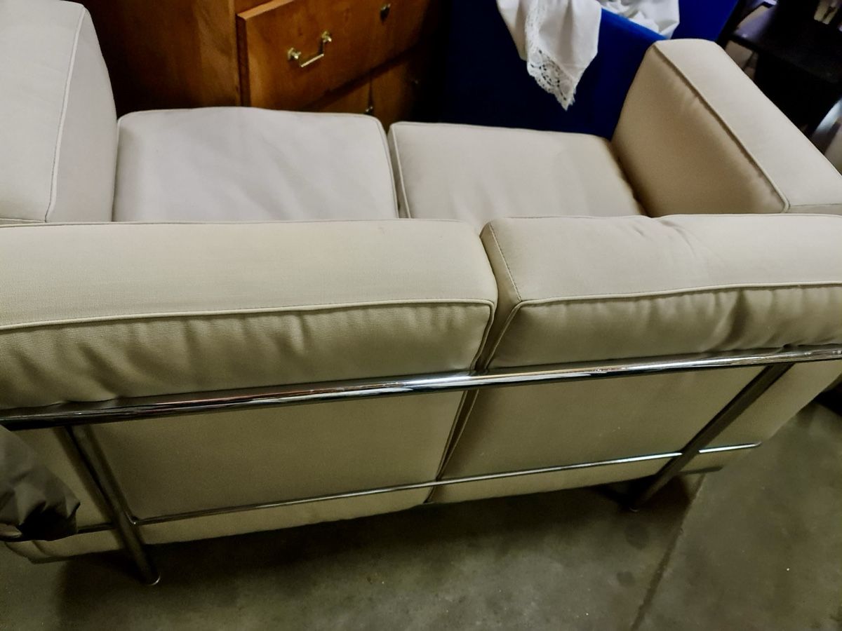 Le Corbusier Divani: 2er-Sofa Stoff Le Corbusier – Usato da Bern venduto da sinay01 1