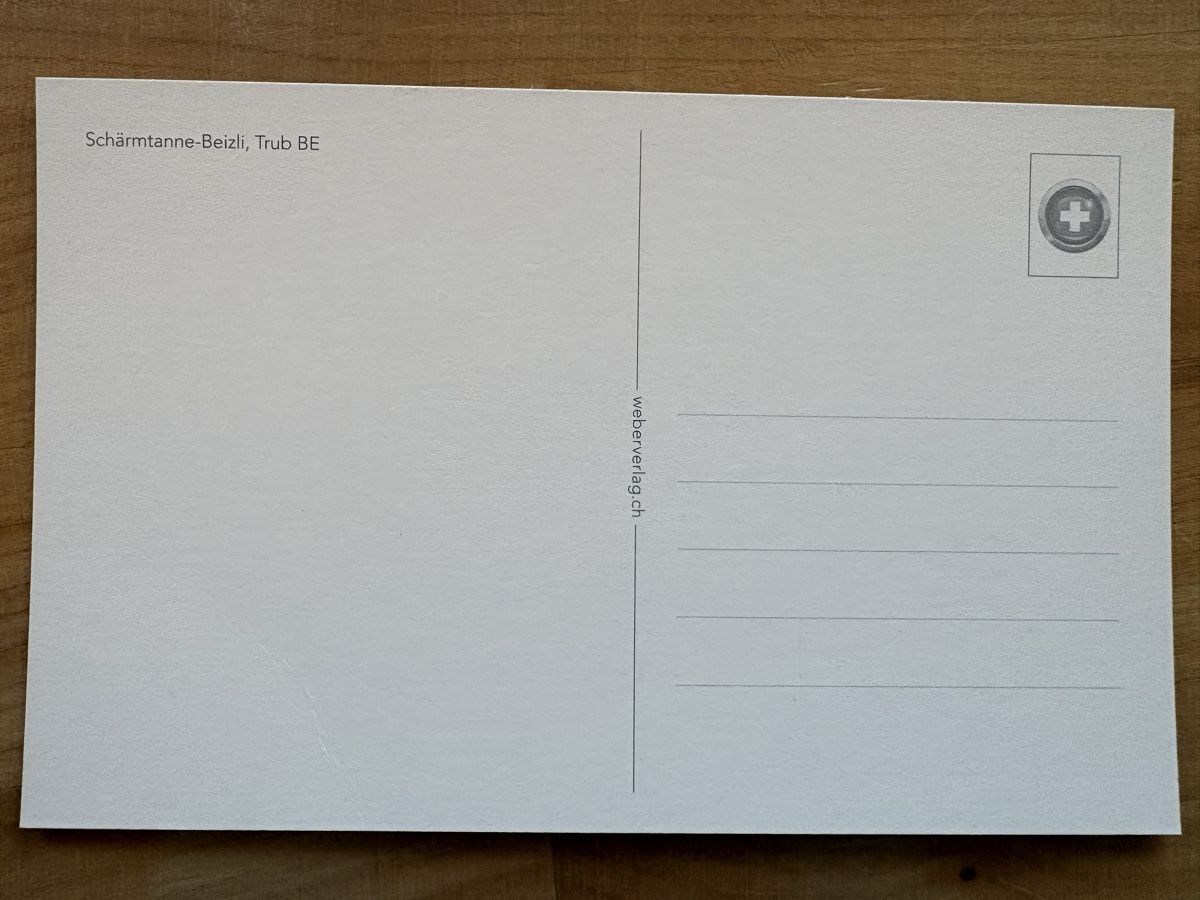 Cartoline postali: AK von Schärmtanne Beizli Trub – Nuovo (secondo la descrizione) da Rümlang venduto da Kartenpost1 1