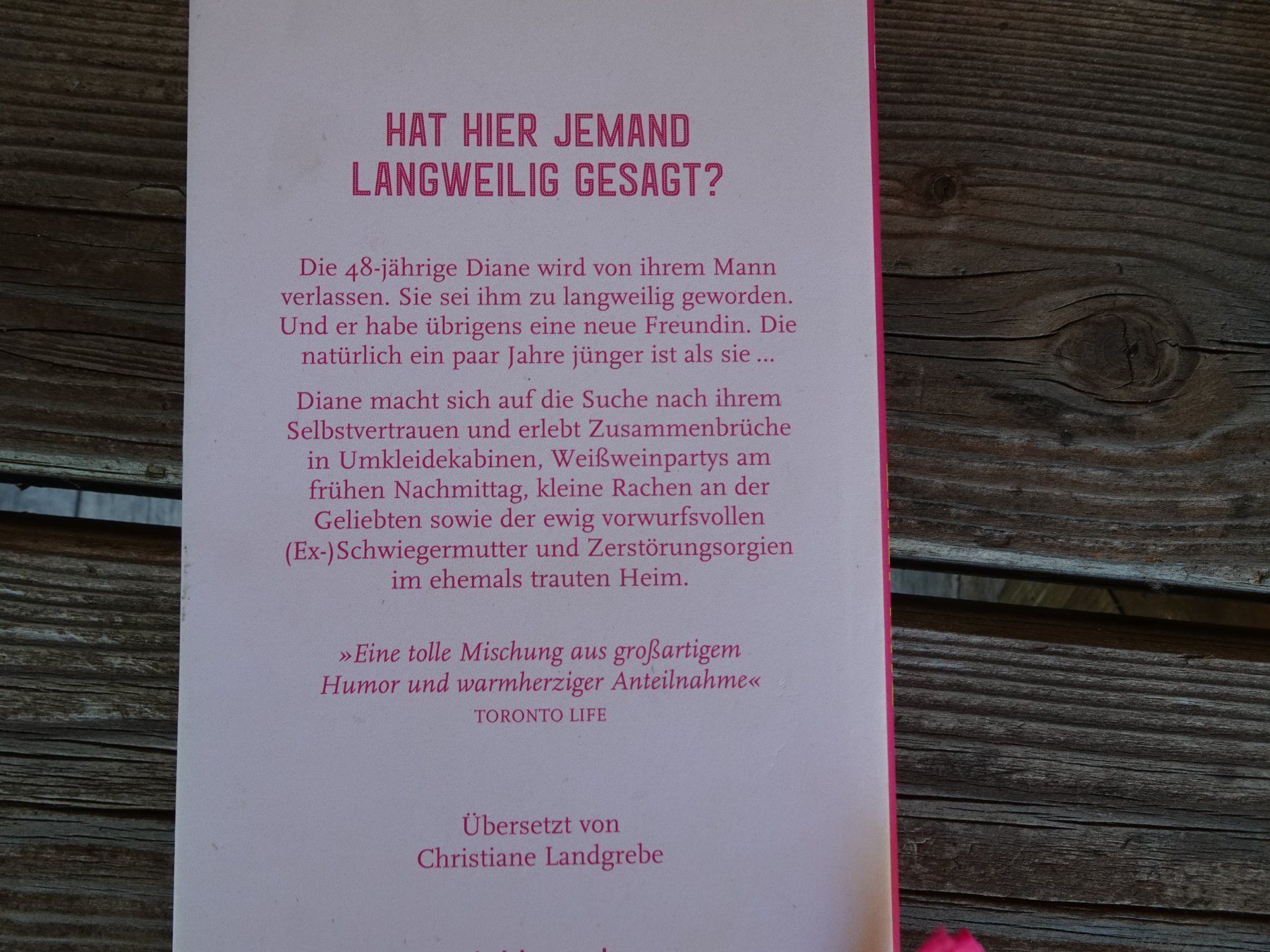 Libri: M. R. Lavoie - Tagebuch einer langweiligen Ehefrau - 1.81 – Usato da Küssnacht am Rigi venduto da Bookslove-Divers 1