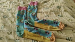 Sommer Socken mit Schwimmreifen Motiv, Grösse 39-42