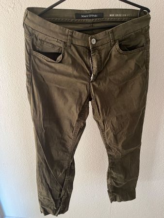 7/8 Hose olivegrün von Marc O'Polo, Gr. 31