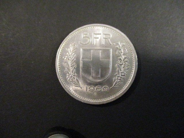 Toutes les monnaies: 5.- Fr 1969  Superbe pièce  Top du Top – D'occasion à Lovens par Jelmi