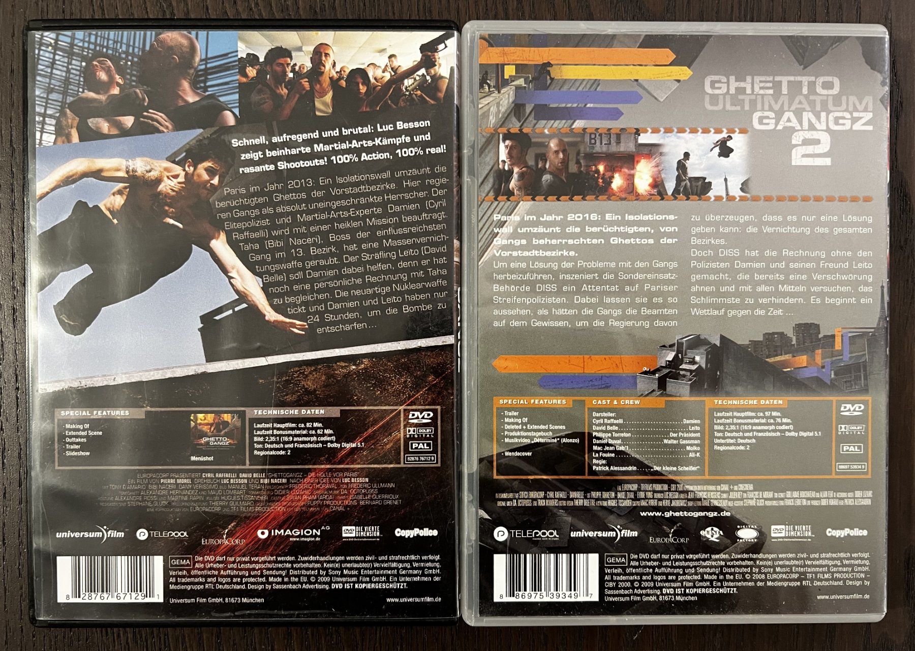 Alle DVDs: Ghetto gangz 1 & 2 – Gebraucht aus Zürich von FilmFreunde 1