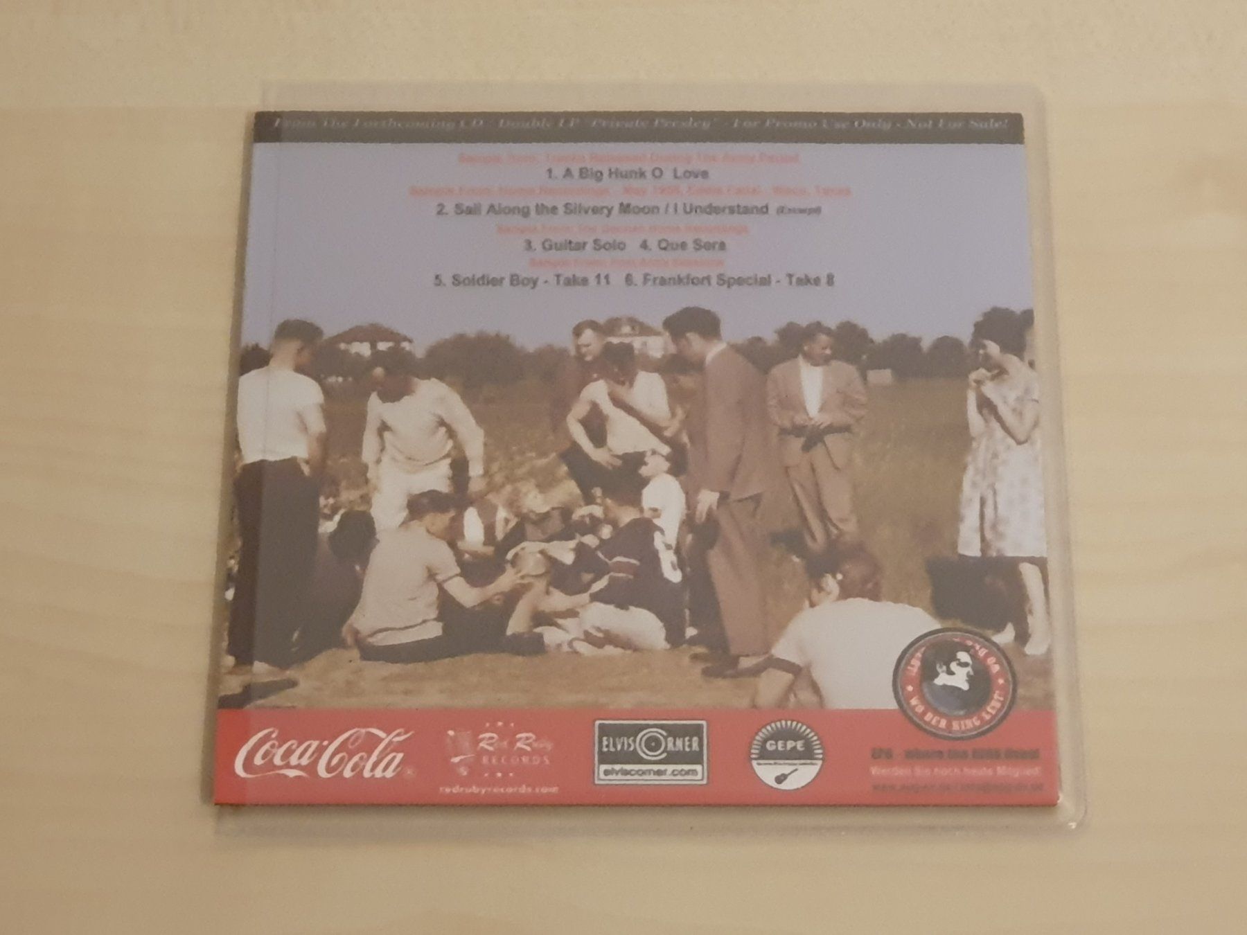 CD: Elvis Privat Presley – Usato da Uerschhausen venduto da Burton77 1