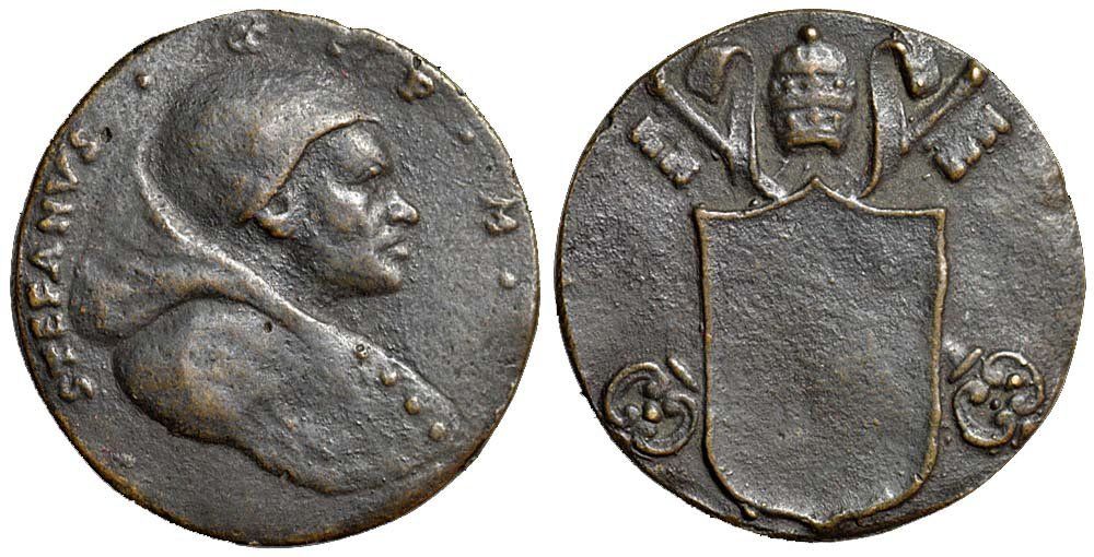 Medaillen: Rom, Restitutionsmedaille Stephen IX – Gebraucht aus Chiasso von Novamarketing