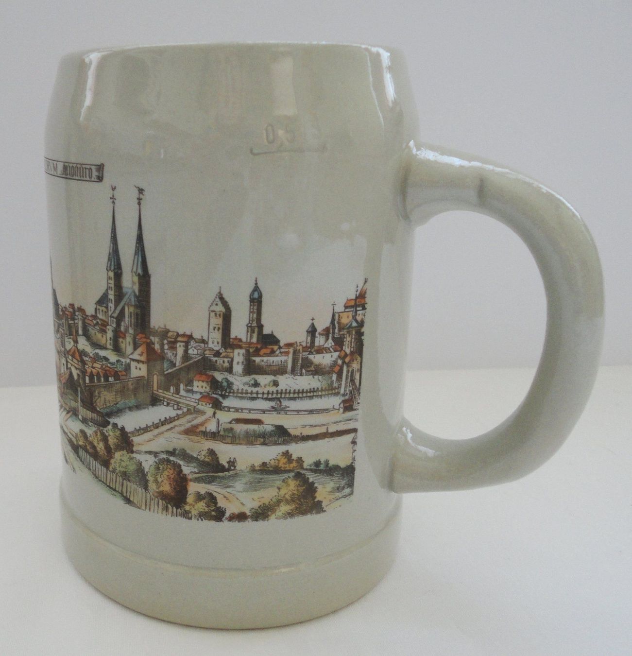 Bevande alcoliche: Bierkrug aus Keramik Augusta Vindelicorum  0,5l – Nuovo (secondo la descrizione) da zürich venduto da parts5060 1