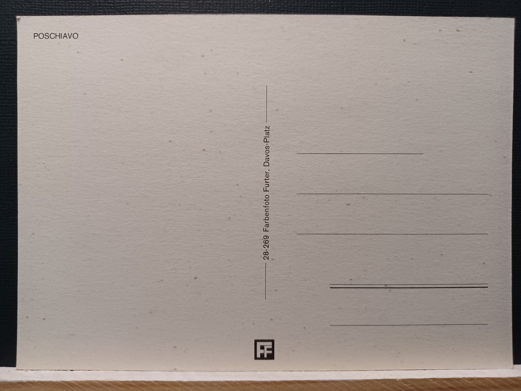 Cartoline postali: GR, Poschiavo, 26-269 – Usato da Aarau Rohr venduto da mgvw 1