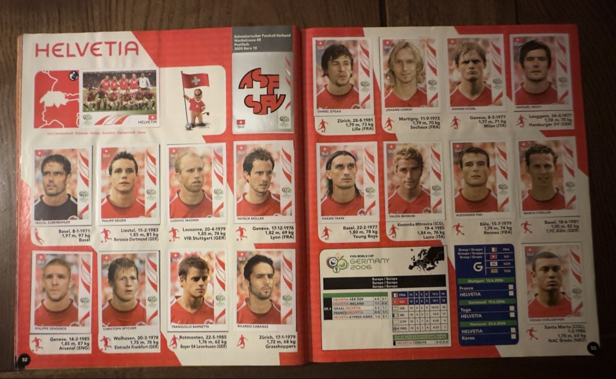 Panini Alben: Album Panini Germany 2006 – Gebraucht aus Martigny-Croix von ces_vr9x 1