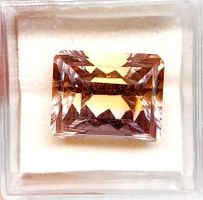 Amétrine EM concave cut 16.31 ct - CERTIFICAT 510.- Fr