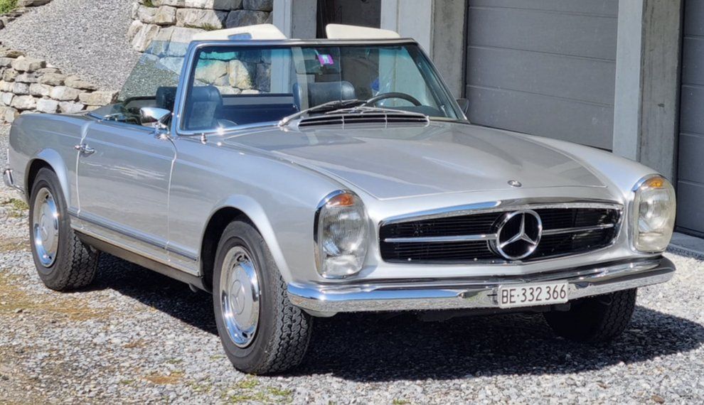 Mercedes-Benz Autos: Mercedes-Benz SL, Pagode, 280 SL, Cabriolet, Oldtimer, – Gebraucht aus Steffisburg von Gswiss 1