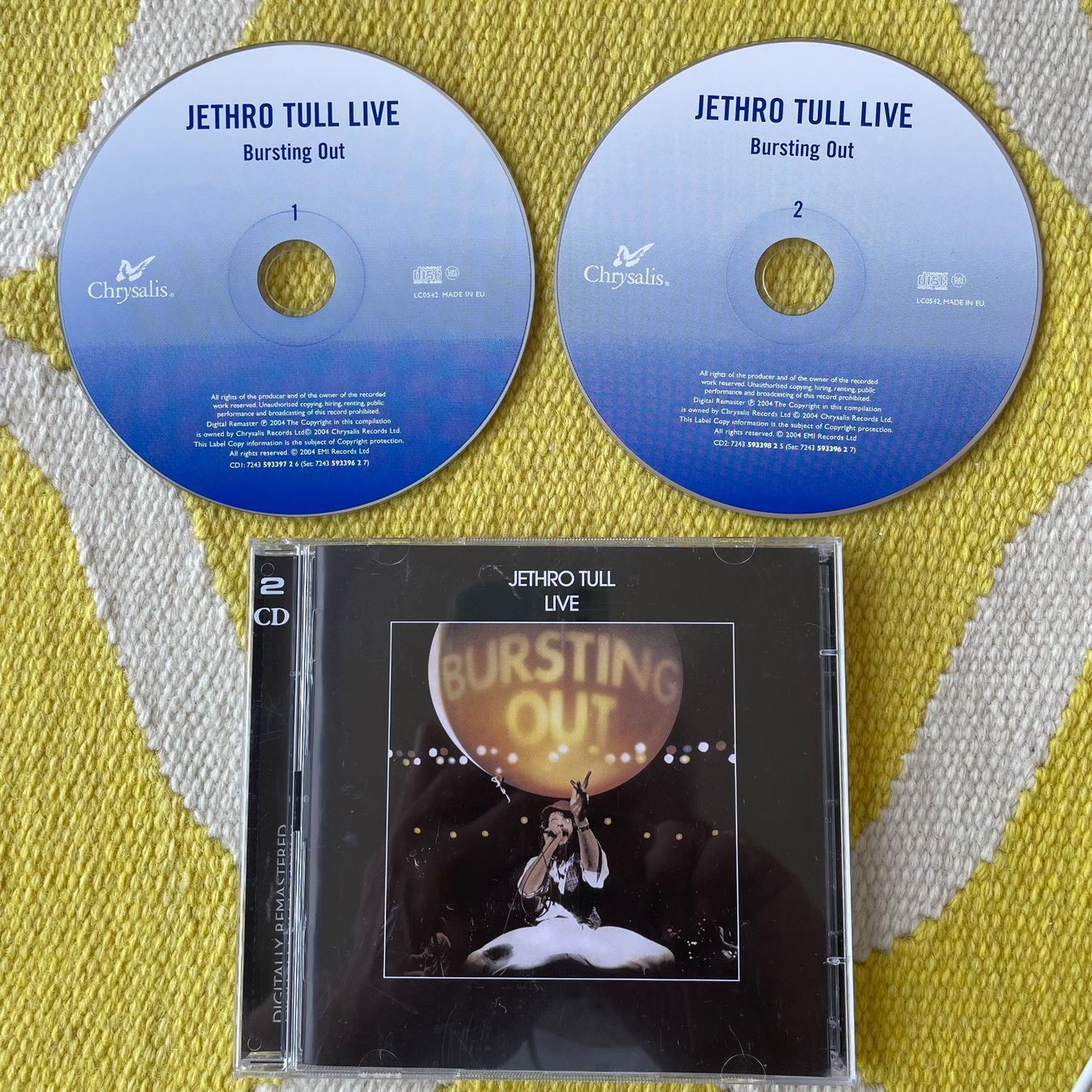 CDs: JETHRO TULL-2CD LIVE DIGITALLY REMASTERED – D'occasion à Rorschacherberg par CD-Roli