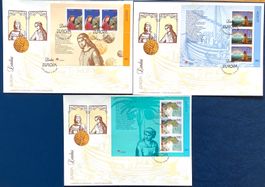 1997 Portugal - FDC mit Blocks Europa - Sagen und Legenden
