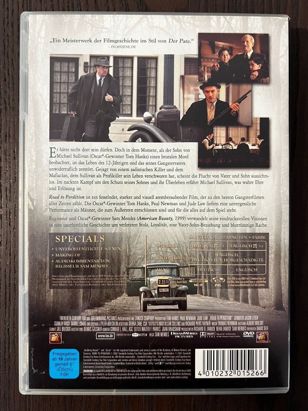 Tous les DVDs: Road to Perdition – D'occasion à Zürich par FilmFreunde 1