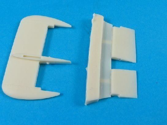 Kit di modellismo & Modellini statici: Aufrüstset He 162A-2 Ruderflächen – Nuovo e nell'imballaggio originale da Neuenhof venduto da Abakan 1