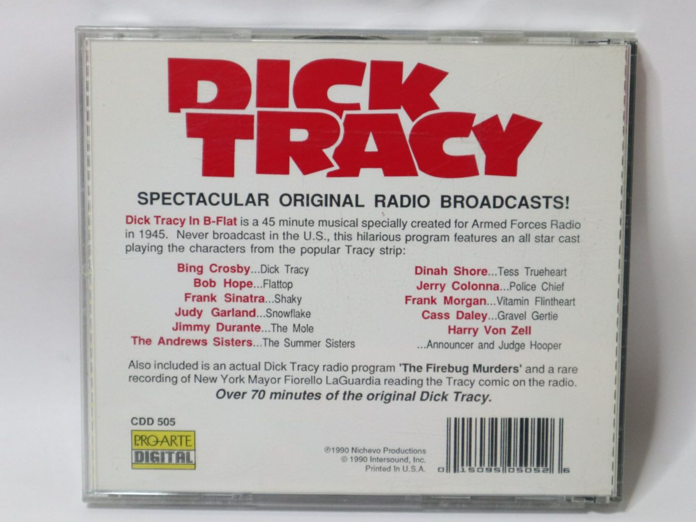CDs: CD Dick Tracy, Original Radio Broadcasts – Gebraucht aus Eschenbach SG von Astalavista 1