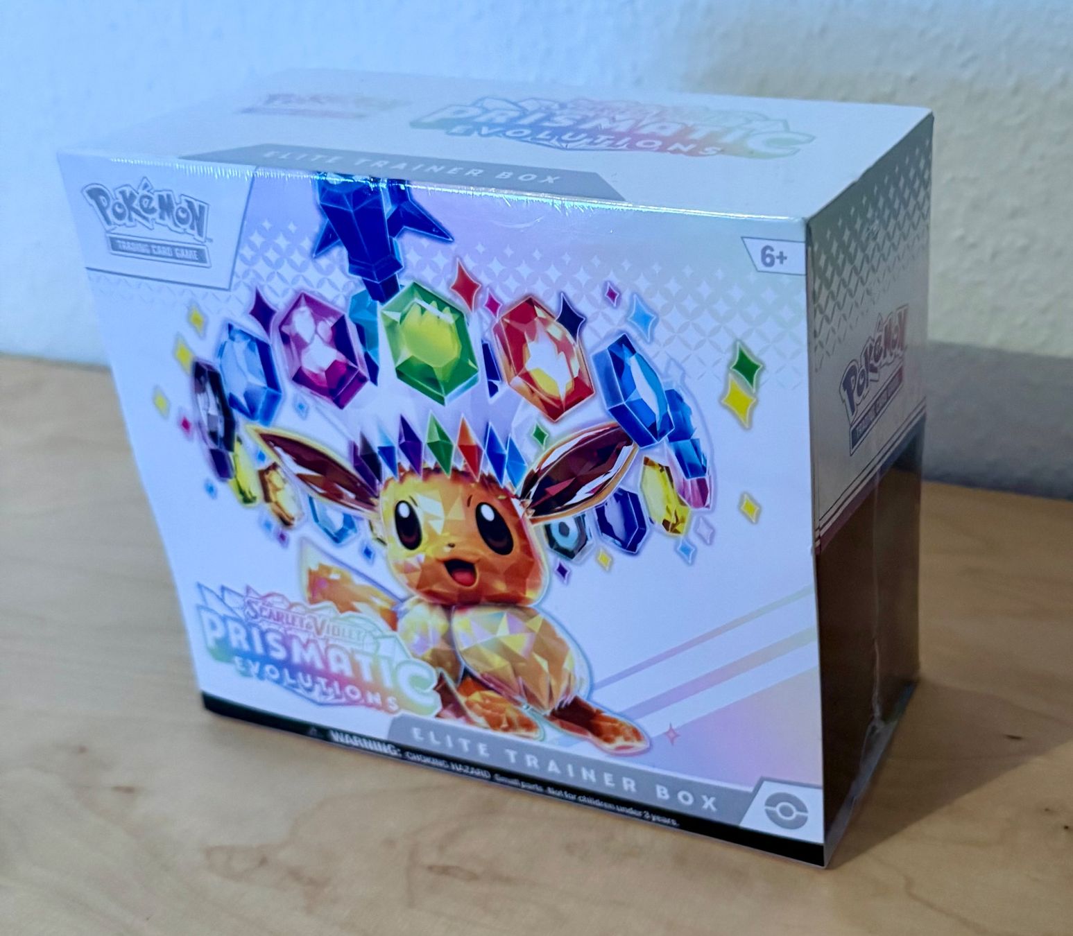 Pokémon Carte collezionabili: Prismatische Entwicklungen Elite Trainer Box – Nuovo e nell'imballaggio originale da Zürich venduto da Boas.B