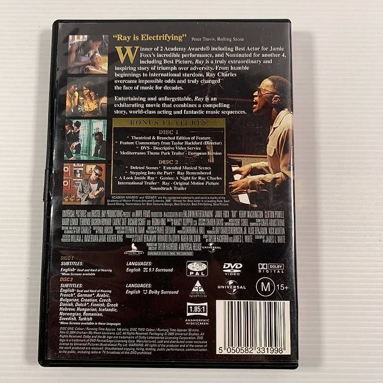 Tutti i DVDs: Ray Charles 2er DVD und eine Musik CD – Usato da Matt venduto da feinmechuhr 4