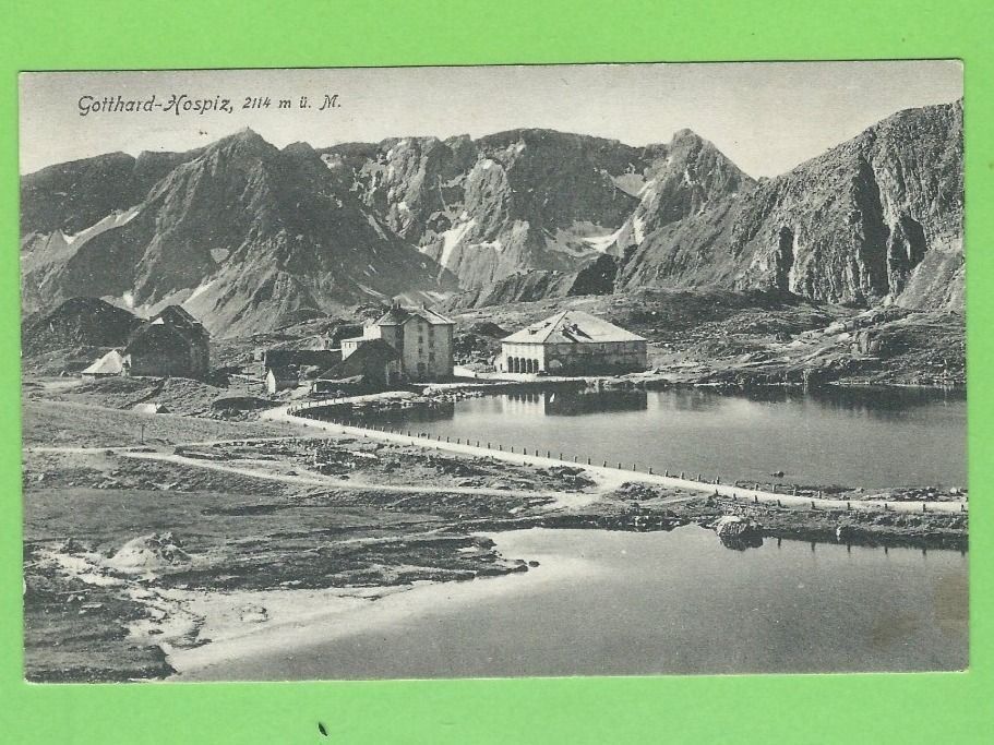 Ansichtskarten: Gotthard-Hospiz – Gebraucht aus Zürich von t24_de