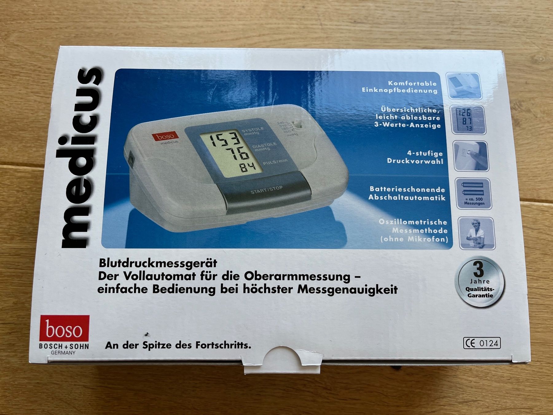Medizinische Geräte: Boso Medicus Blutdruckmessgerät neu – Neu und originalverpackt aus Heiden von Hutzenfutz2