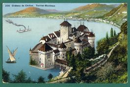 Château de Chillon, Territet - Montreux, 1912